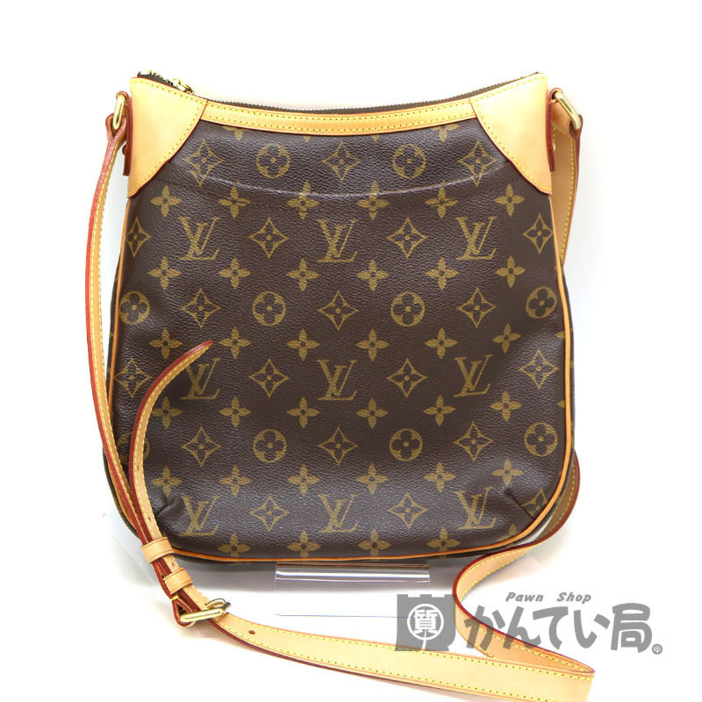 LOUIS VUITTON Odeon Monogram Canvas Brown LV Shoulder Bag